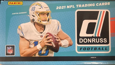 2021 Donruss NFL Football Holo Premium Press Proof Parallel Card Singles 1-250 - Image 1 of 2