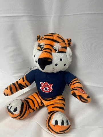 CUTEST AUBURN TIGERS MASCOT AUBIE FIGHT SONG STUFFED PLUSH READ *RARE* Cover