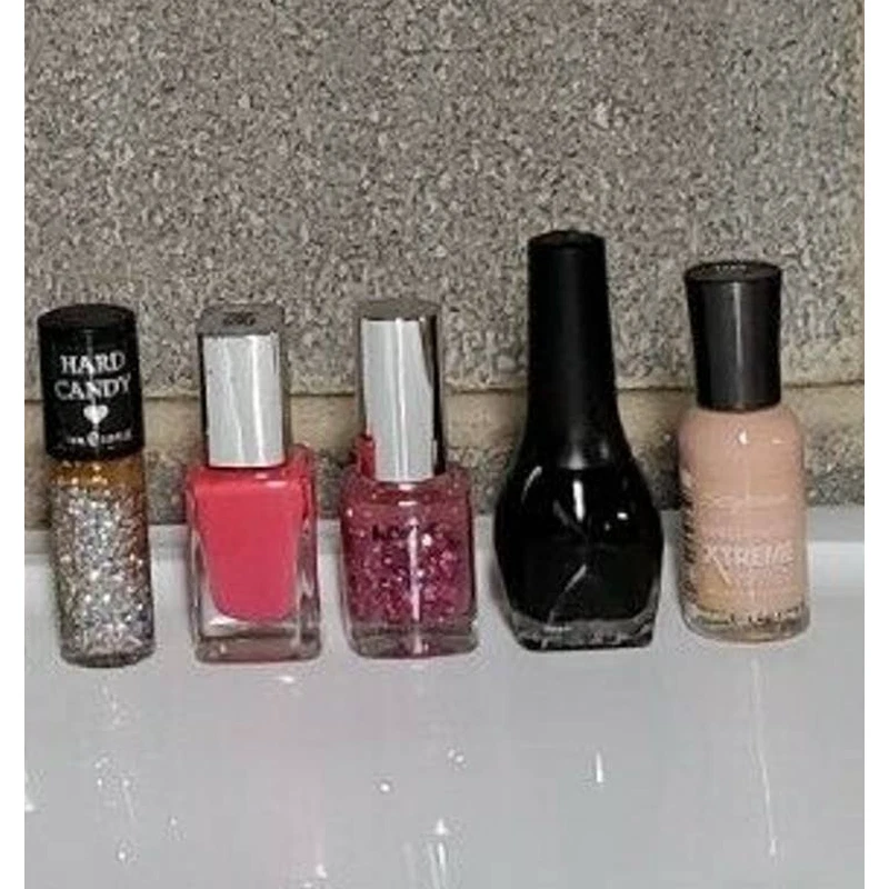 LOTE polaco Venique NYX Super Punk Hansen Bare It All Hard Candy L'Oreal Amazon's Foto 1 de 4