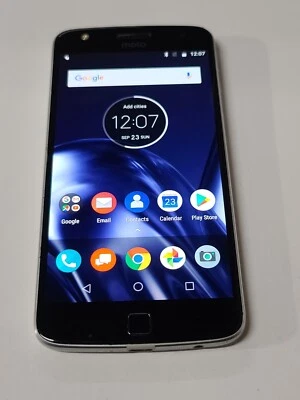 Motorola Moto Z Play Droid XT1635-01,32 GB, Black ,Verizon Lock, Good Con:QA037 - Image 1 of 4
