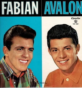 Frankie Avalon & Fabian Forte "The Hit Makers" 1960 Chancellor 5009 6 Songs Each - Picture 1 of 4