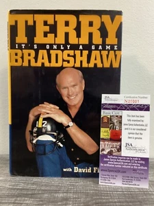 (SSG) TERRY BRADSHAW Signed 1st Ed. 2001 Hardcover NFL Football Book - JSA COA - Imagen 1 de 10