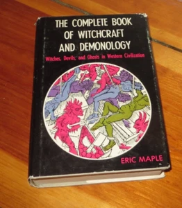 The Complete Book of Witchcraft and Demonology By Eric Maple 1st Printing 1966 - Picture 1 of 7
