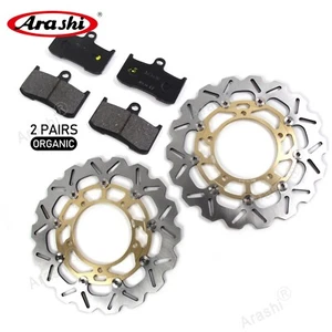 Front Brake Disc Rotor & Brake Pads For Suzuki GSX1300 B-King 1300 2008-2010 - Bild 1 von 10