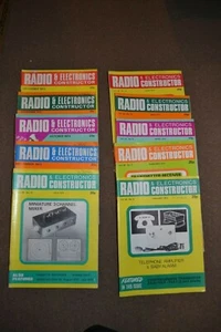 Vintage Radio Constructor Magazine 1973 (missing Mar, Aug) job lot 10 mags - Picture 1 of 1