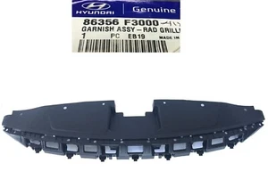 2017-18 Elantra Sedan Grille Upper Closing Plate Sight Shield OEM Radiator Cover - Picture 1 of 4
