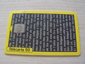 oberlin telekarte gelb 50 u (4) - Bild 1 von 2