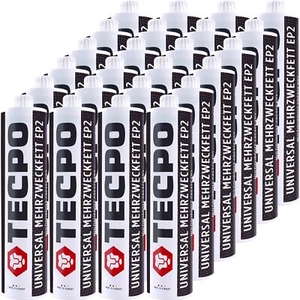 24x TECPO UNIVERSAL MEHRZWECKFETT 500g EP2 LITHIUM FETT SCHMIERFETT FETTPRESSE - Bild 1 von 5