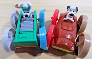 McDonalds 1994 Disney 101 DALMATIONS Happy Meal Spielzeug ZWEI AUTOS - Bild 1 von 4