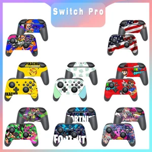Decal Film Cover Controller Protective for Nintendo Switch Pro Skin Sticker - Afbeelding 1 van 94