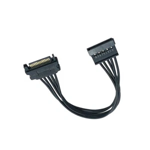 15Pin Male To Female Extension Cable Power Supply Cables Splitter Cord - Zdjęcie 1 z 5