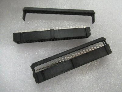 2 x 1-746285-0 50 Position Rectangular Receptacle Connector IDC GOLD 26-28 AWG  - Image 1 of 4