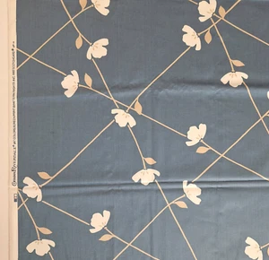 VTG "Flower Vine" Bob Van Allen Riverdale Scotchgard Cotton Decor Fabric 1.9 YDS - Picture 1 of 15