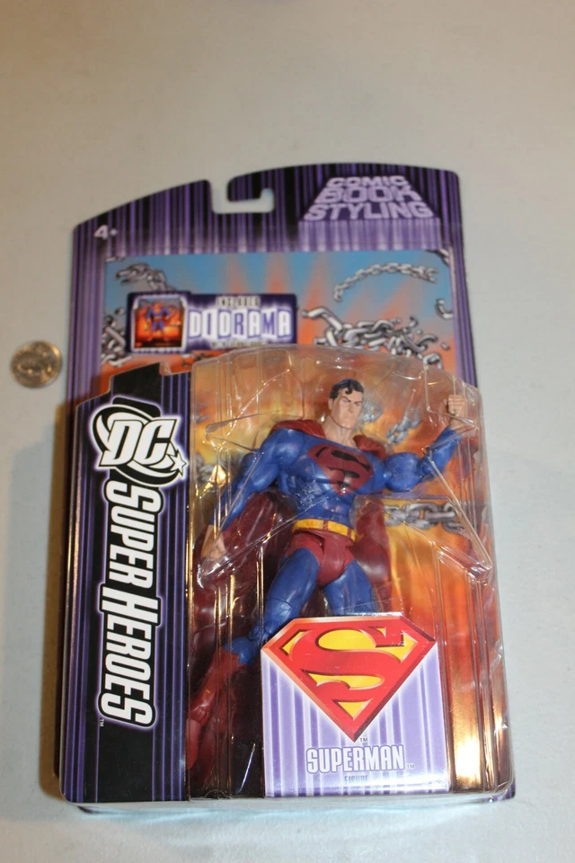 2007 Mattel S3 Select Sculpt Series DC Super Heroes Superman Action Figure