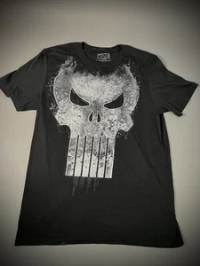 Marvel Punisher Distressed Skull Graphic T-Shirt Men's Medium 2021 - Picture 1 of 6