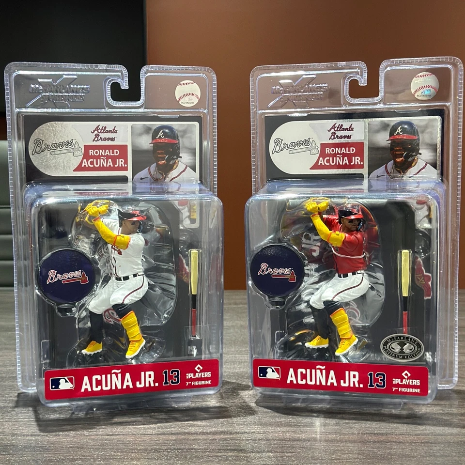 Ronald Acuna Jr. Atlanta Braves McFarlane’s SportsPicks MLB Figure + Variant - Image 1 of 1