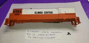 AS IS SHELL ONLY ATHEARN #3442 GEU30B - ILLINOIS CENTRAL #5004 HO - Picture 1 of 12