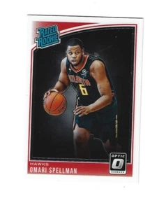 2018-19 Donruss Optic #196 Omari Spellman RR RC ATLANTA HAWKS - Picture 1 of 1
