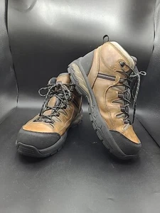 SR Max Winston - Men's Brown Hiker Comp Toe EH Slip Resistant Work Shoe 12 EW - Picture 1 of 10