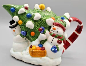 TEEKANNE SCHNEEMANN Weihnachtsbaum 5,5" hoch COOK CLUB - Bild 1 von 13