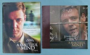 2001 *A  BEAUTIFUL MIND* Press Kit *B&W PHOTOS & Program *CROWE Ron HOWARD *NASH - Bild 1 von 12