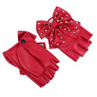 Christmas Studded Gloves Cycling Studs Fashion Lady Stage