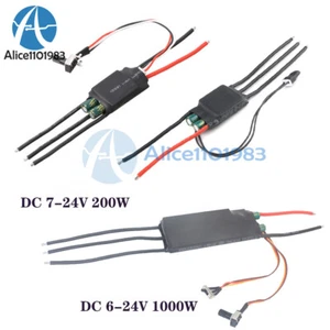 200/1000W 3 phase Brushless Hall Motor Pump Driver ESC Speed Controller DC 6-24V - Picture 1 of 31