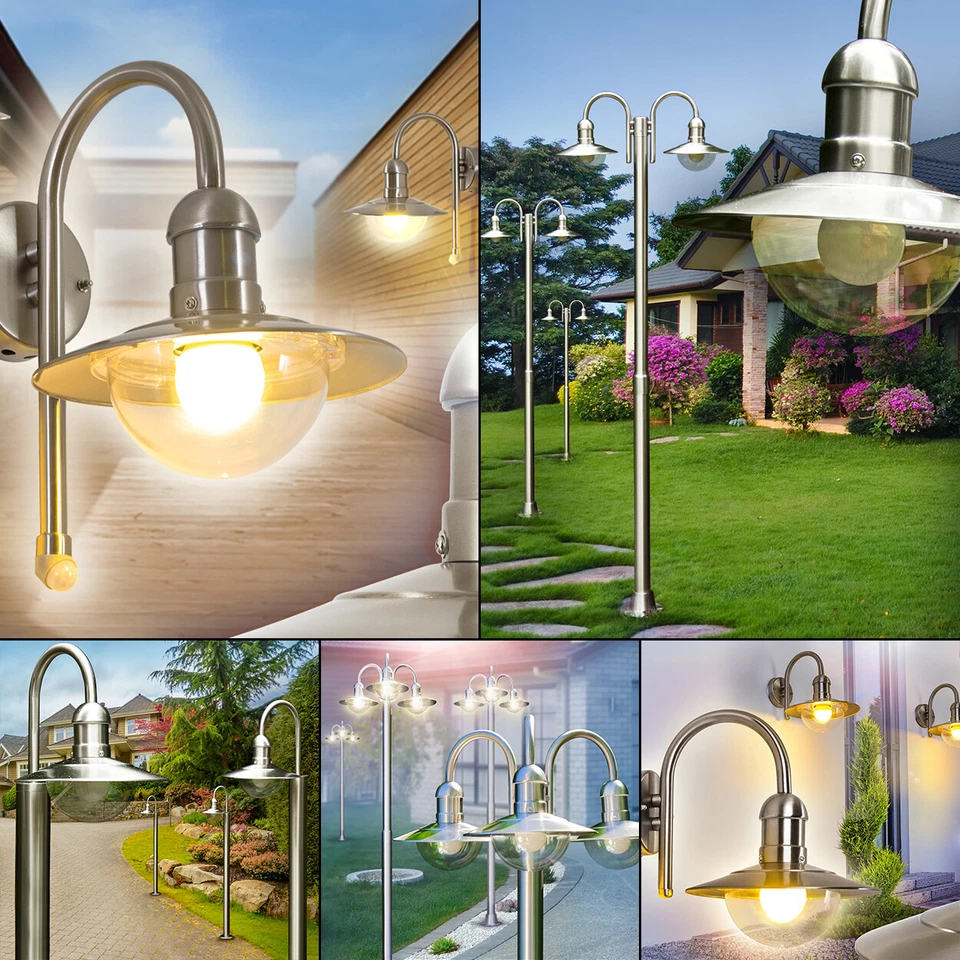 Kandelaber Außen Wand Steh Wege leuchte Elima Terrasse Garten Hof Einfahrt Lampe - Bild 1 von 1