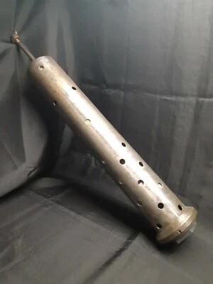 Ancienne pièce (2) pompe à essence SATAM Bijaugeur bidon garage station service  - Photo 1/4