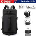 Sports Dry Wet Separate Duffle Bag Convertible Strap Fitness Carry On Backpack