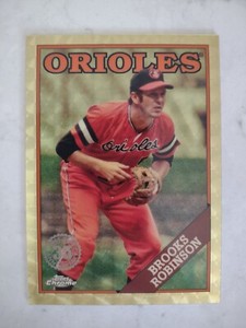 2023 Topps Update 1988 Superfractor 1/1 Brooks Robinson Baltimore Orioles HOF 