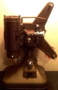 Vintage Keystone Model K-108 8mm Art Deco Movie Projector w/ Manual ~ Works - Picture 1 of 10