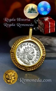 Colgante con denario Philipus .Reproduccion REMONEDA - Imagen 1 de 4