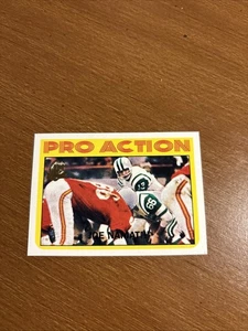 Joe Namath 1996 Topps Pro Action Reprint 1972 #343 New York Jets 🏈 Football HOF - Bild 1 von 2