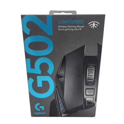 Logitech G502 Lightspeed Wireless Gaming Mouse Black with Weights - Image 1 of 4