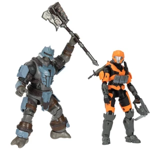 Halo 3.75" Deluxe Mission Pack Penance Elite Warlord & Spartan Gungnir Figures - Picture 1 of 8