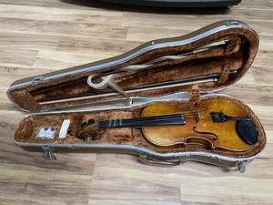 Antonius Stradivarius Faciebat Cremona 1713 Violine Made In Western Germany - Bild 1 von 15