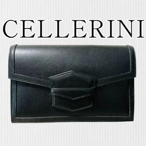 Extrem schöne CELLERINI Clutch Tasche Second Bag schwarz - Bild 1 von 11