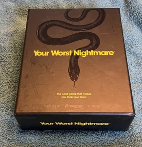 Your Worst Nightmare by PRESSMAN Card Game Players Ages 12 Up - Picture 1 of 3