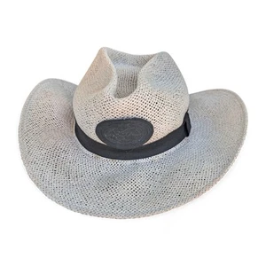 Raro cappello da cowboy Nike Golf Straw - edizione Tour - taglia unica vintage - Foto 1 di 21