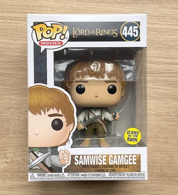 Funko Pop The Lord Of The Rings Samwise Gamgee GITD #445 + Free Protector - Image 1 of 4