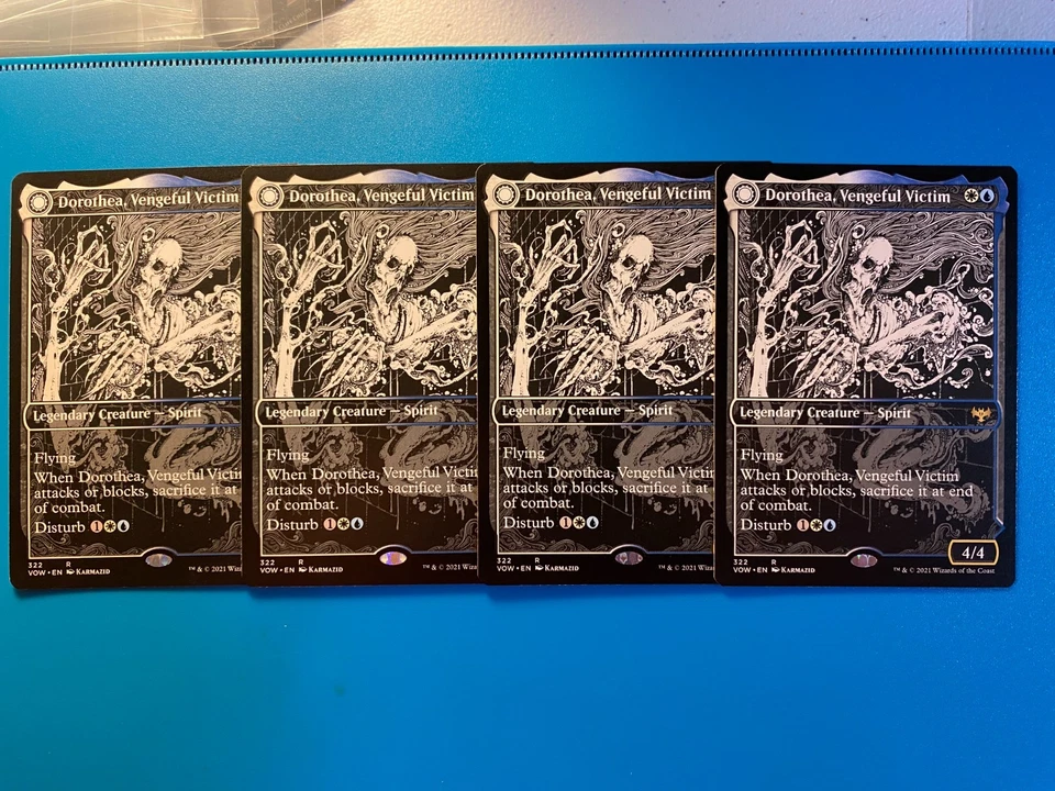 MTG 4x SHOWCASE Dorothea, Vengeful Victim 322 Innistrad: Crimson Vow Magic x4 NM - Image 1 of 1