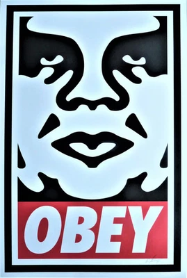 Shepard FAIREY (OBEY): Obey Icon - Original Signierte Lithographie - Bild 1 von 4