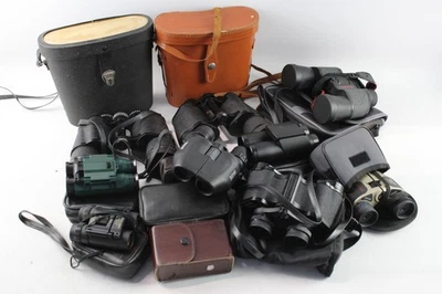 Assorted Vintage Binoculars of Various Brands and Magnifications Job Lot - Image 1 of 4