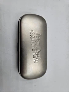 Estuche de gafas de metal color plata vintage de diseñador JEAN PAUL GAULTIER - Imagen 1 de 4
