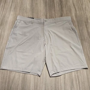 Pantalones Cortos Holderness Bourne Para Hombre 38 Gris Ajuste A Medida Golf Rendimiento Elastizados - Imagen 1 de 7