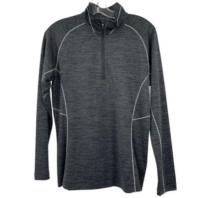 Kate Lord Mujer Gris 1/4 Cremallera Manga Larga Top Talla Mediana Foto 1 de 4