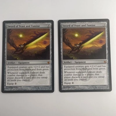 Sword of Feast and Famine Mirrodin Besieged Regular - Image 1 of 4