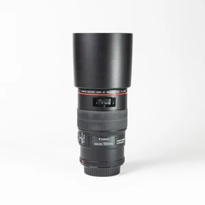 Canon EF 100mm f/2.8 L Macro IS USM 1:1 GOOD USED Full Frame Lens - Free Post! - Picture 1 of 7