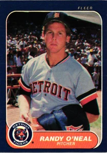 1986 Fleer - Randy O'Neal #233 - Tigers - Picture 1 of 2
